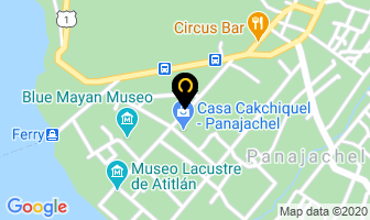 Mapa de Americos Tours en Panajachel