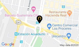 Mapa de Amsa en Ciudad de Guatemala