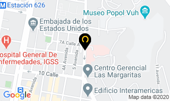 Mapa de Andicoechea Ignacio en Ciudad de Guatemala