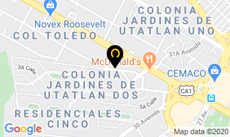 Mapa de Antillon Consultores en Ciudad de Guatemala