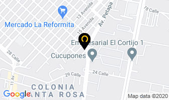 Mapa de Antojitos Centroamericanos en Ciudad de Guatemala