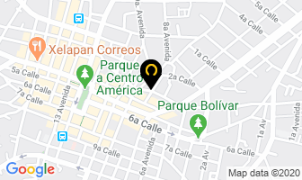 Mapa de Aprofam en Quezaltenango