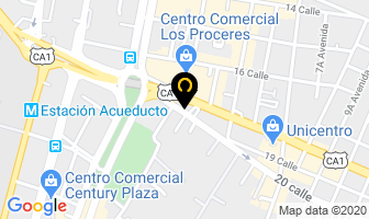 Mapa de Aqua Sport en Ciudad de Guatemala