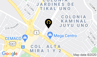 Mapa de Ar Producciones en Ciudad de Guatemala