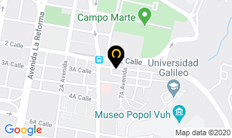 Mapa de Arca Inmobiliaria en Ciudad de Guatemala