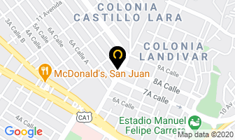 Mapa de Ardeco en Ciudad de Guatemala