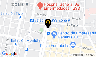 Mapa de Arista, S.a. en Ciudad de Guatemala