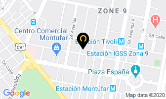 Mapa de Armadillo Suites en Ciudad de Guatemala