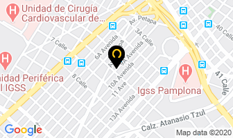 Mapa de Arquitectos en Guatemala