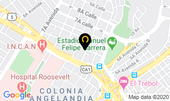Mapa de Artecasa en Ciudad de Guatemala