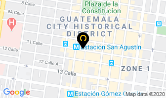 Mapa de Asesoria Y Construcciones en Guatemala
