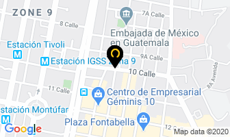 Mapa de Asociacion Italiana De Beneficiencia en Ciudad de Guatemala