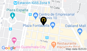 Mapa de Assist Card en Guatemala