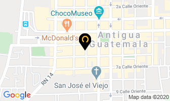 Mapa de Atitrans en Antigua Guatemala