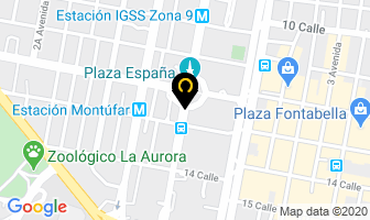 Mapa de Audinsa en Ciudad de Guatemala