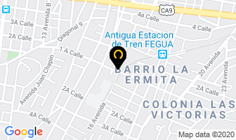 Mapa de Audio Rent en Ciudad de Guatemala