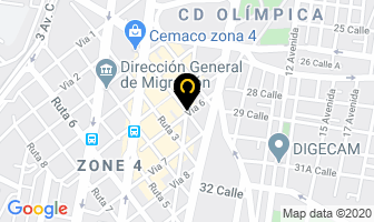 Mapa de Audio Y Cafe en Antigua Guatemala