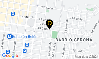 Mapa de Aura Ticket en Guatemala
