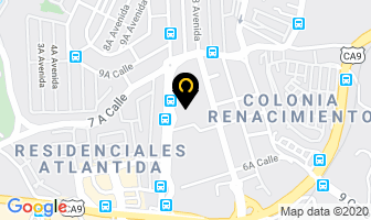 Mapa de Auto en Ciudad de Guatemala
