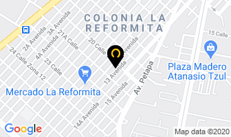 Mapa de Auto Alarmas Security System en Ciudad de Guatemala