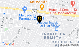Mapa de Auto Center en Ciudad de Guatemala