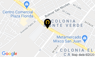 Mapa de Auto Partes Limited en Mixco