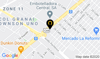 Mapa de Auto Racing S.a. en Ciudad de Guatemala