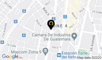 Mapa de Auto Shop en Ciudad de Guatemala