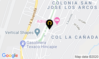 Mapa de Auto Union Company en Ciudad de Guatemala