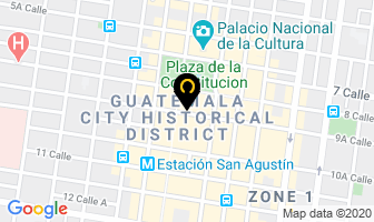 Mapa de Autocash en Ciudad de Guatemala
