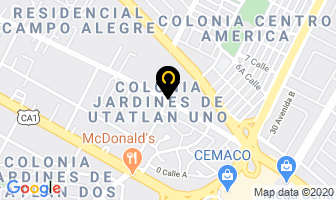 Mapa de Automotriz Aldana en Ciudad de Guatemala