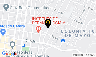 Mapa de Autorepuestos ColÓn en Ciudad de Guatemala