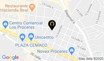 Mapa de Avansa / Avances E Innovaciones S.a. en Ciudad de Guatemala