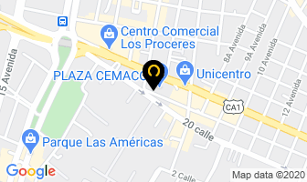 Mapa de Avaya Catel en Ciudad de Guatemala