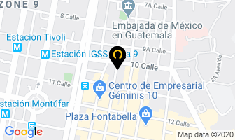 Mapa de Ayala Mario Ruben en Ciudad de Guatemala
