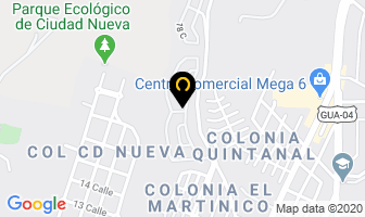 Mapa de Banquetes De Buffet en Ciudad de Guatemala