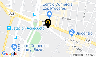 Mapa de BarberÍa El Bigote en Ciudad de Guatemala
