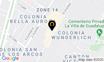 Mapa de Baron's en Ciudad de Guatemala