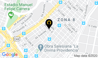 Mapa de Barrera Minor en Ciudad de Guatemala