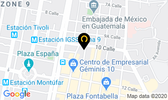 Mapa de Bazzar Fabrics en Ciudad de Guatemala