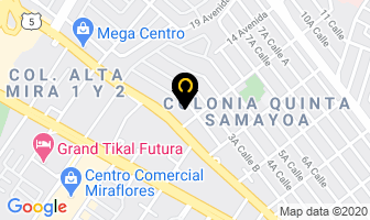 Mapa de Bcx De Guatemala, S.a. en Ciudad de Guatemala