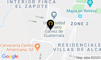 Mapa de Bioresa en Ciudad de Guatemala