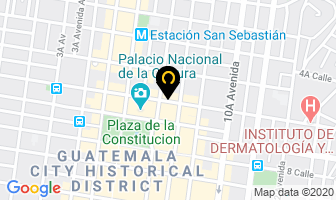 Mapa de Bleshoom Cake Gt. en Antigua Guatemala