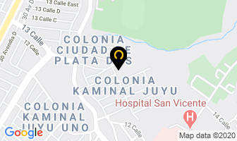 Mapa de BODEGA DEL MUEBLE en Guatemala