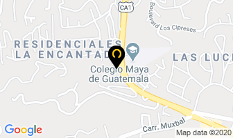 Mapa de Body&face en Antigua Guatemala