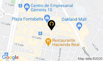 Mapa de Boe en Ciudad de Guatemala