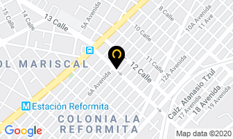 Mapa de Bombas De Fumigacion en Ciudad de Guatemala