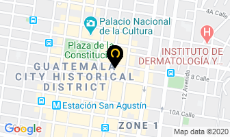 Mapa de Bruja De Guatemala en Guatemala