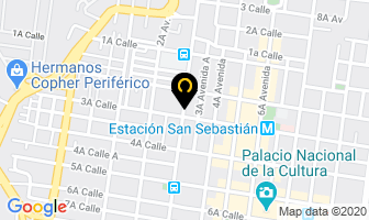 Mapa de Bufete Profesional CÉsar A. Iriondo en Ciudad de Guatemala