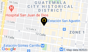 Mapa de Bufete QuiÑones en Ciudad de Guatemala